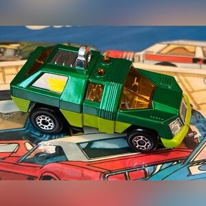 Vintage Matchbox Superfast No. 59 Planet Scout 1975 Green Lesney England